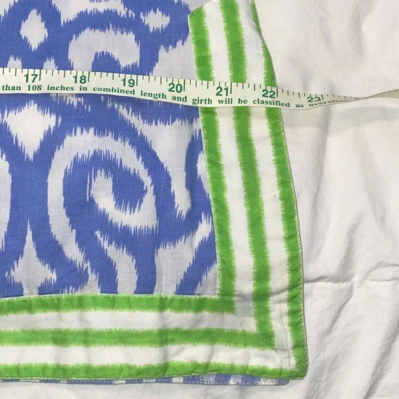 Gretchen Scott Designs Green and Blue Tunic - Picture 9 of 10